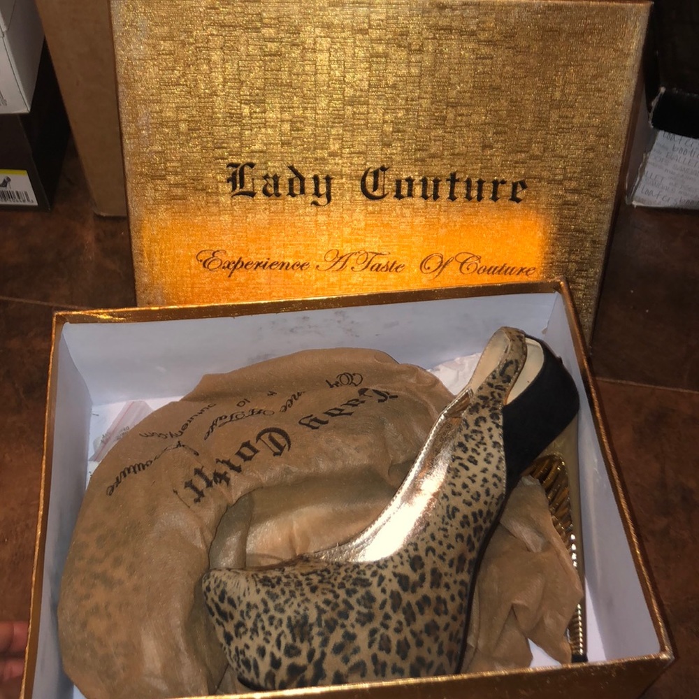 Lady Couture Chetah Heel